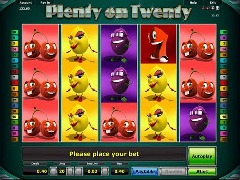 plenty on twenty slot|Plenty on Twenty: Play Novomatic Free Casino Game .
